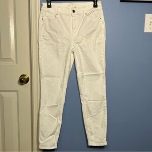 WHBM White Skinny Jeans